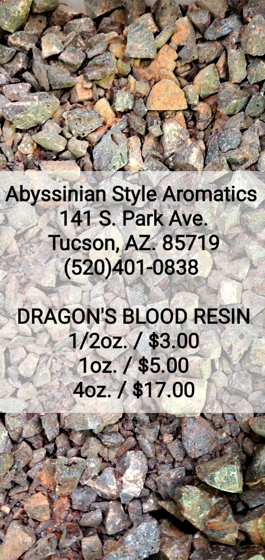 Dragons Blood Resin