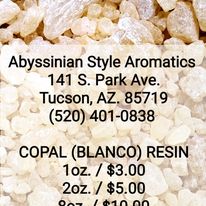 Copal (Blanco) Resin